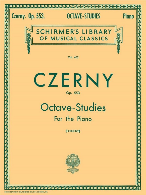 Carl Czerny, Six Octave Studies Op.553