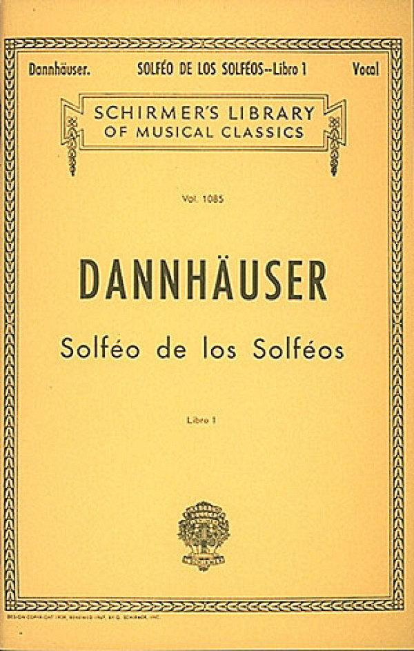 A.L. Dannhauser, Solfeo de los Solfeos - Book I