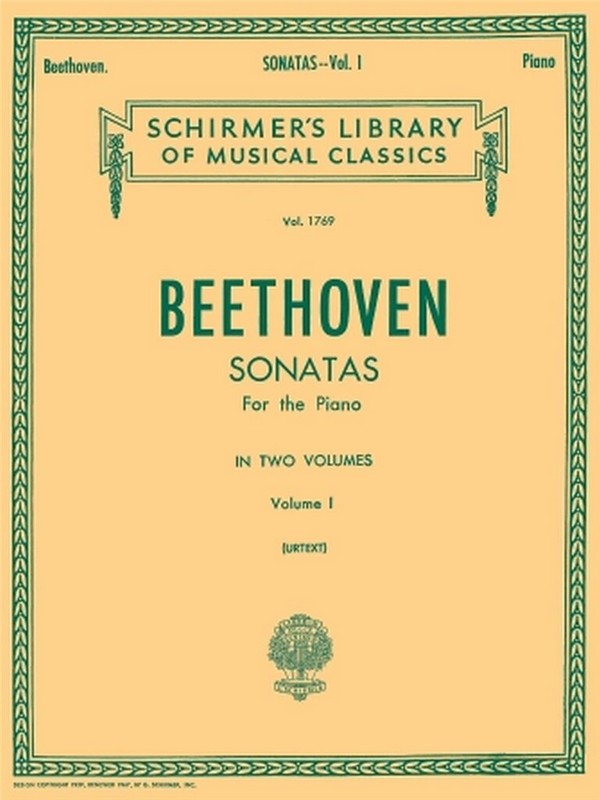 Ludwig van Beethoven, Sonatas For The Piano Volume I