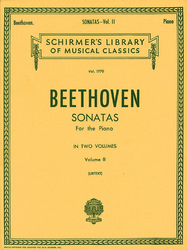 Ludwig van Beethoven, Sonatas For The Piano Volume II