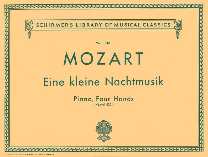 Wolfgang Amadeus Mozart, Eine Kleine Nachtmusik