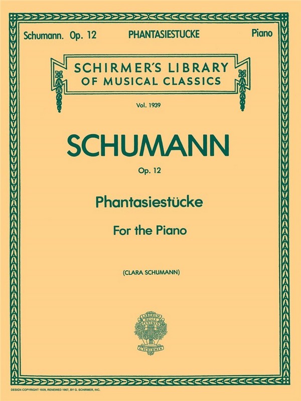 Robert Schumann, Phantasiestucke Op.12