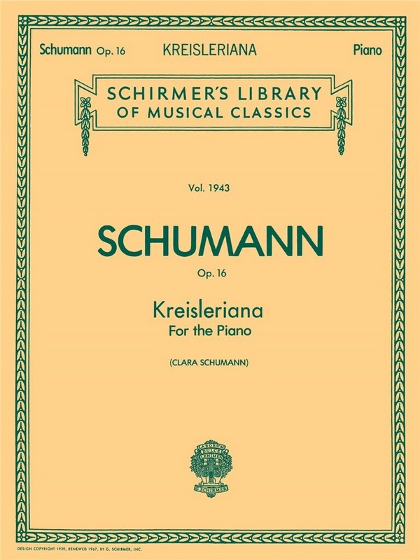 Robert Schumann, Kreisleriana Op.16