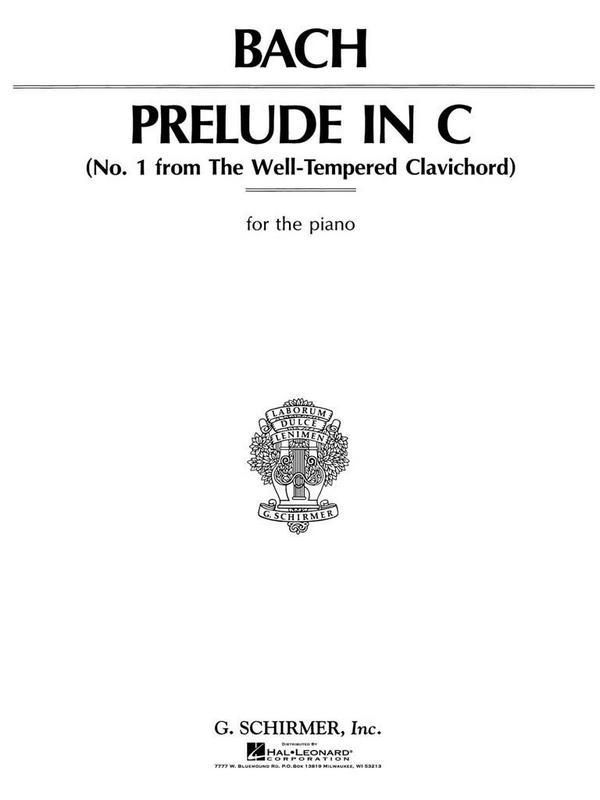 Prelude In C Major from 'The Well-tempered Clavichord'