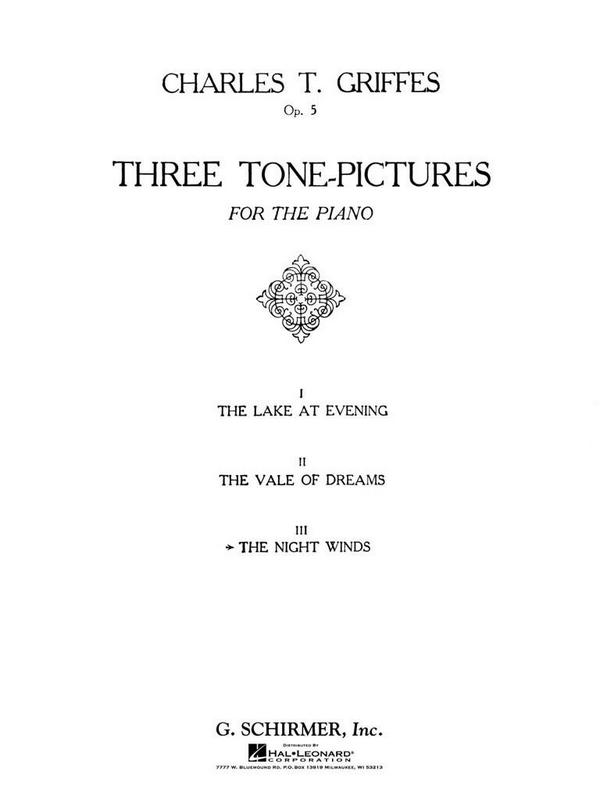 Charles Griffes, Night Winds, Op. 5, No. 3
