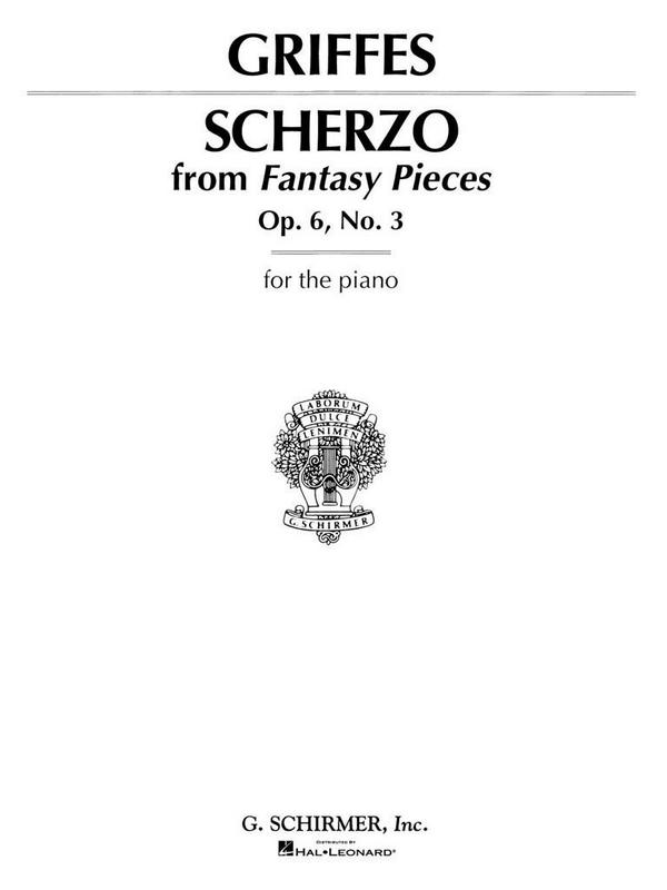 Charles Griffes, Scherzo, Op. 6, No. 3