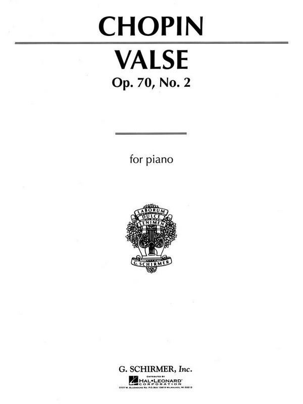 Valse op.70 no.2