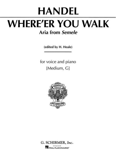 Where'er You walk in G Major