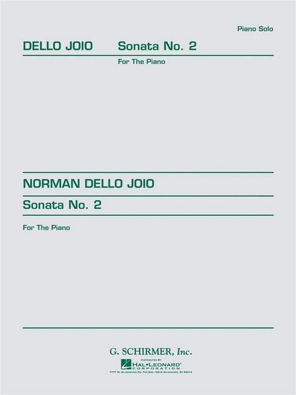 Norman Dello Joio, Sonata No. 2