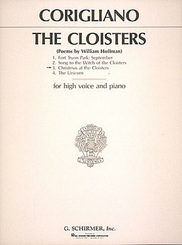 John Corigliano, Christmas At The Cloisters