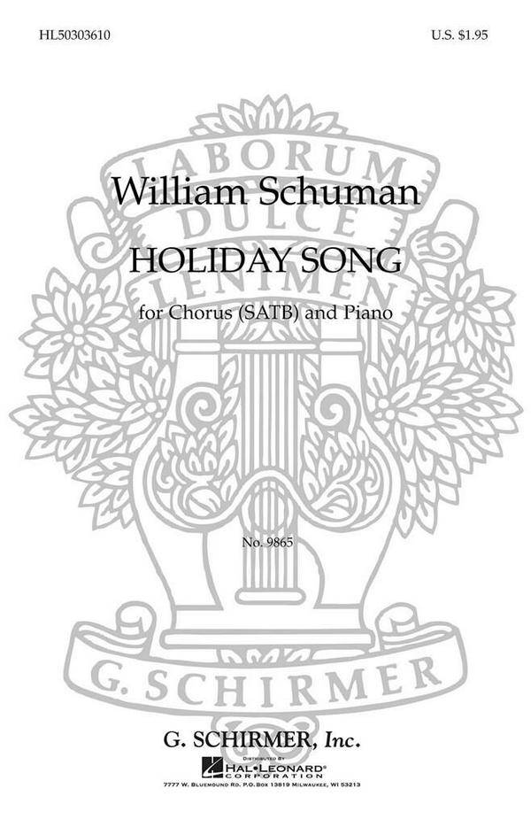W Schuman, Holiday Song
