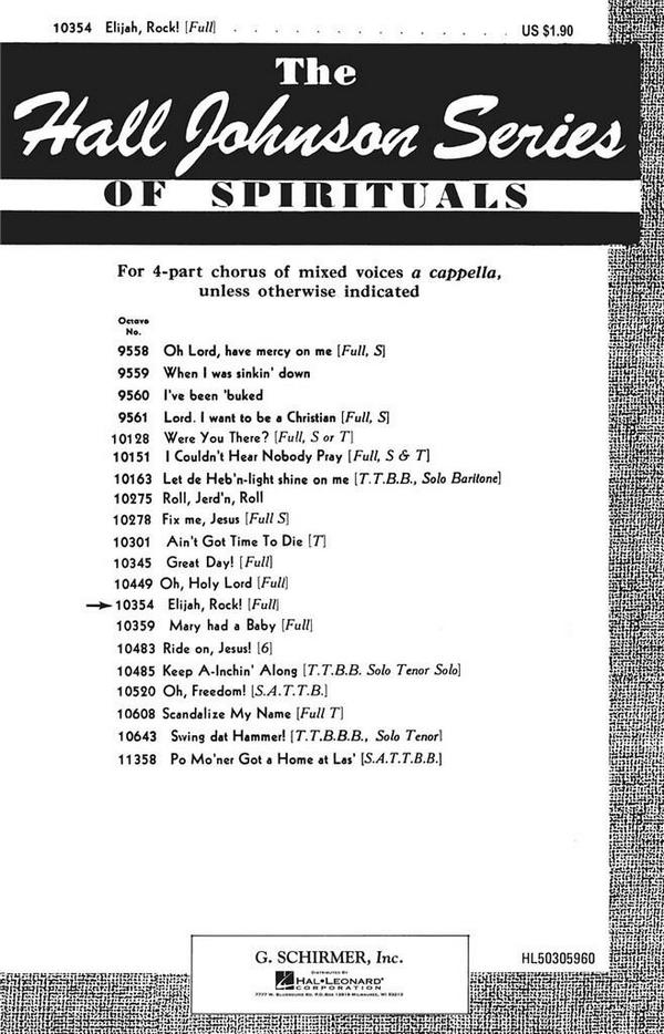 Anonymous, Elijah Rock