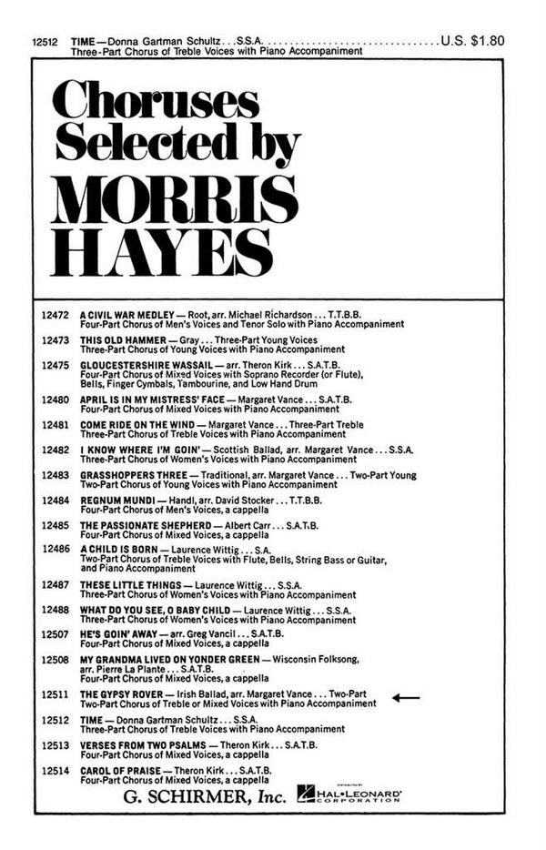 Traditional, The Gypsy Rover