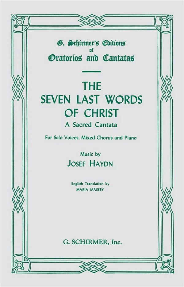 Franz Joseph Haydn, The Seven Last Words Of Christ