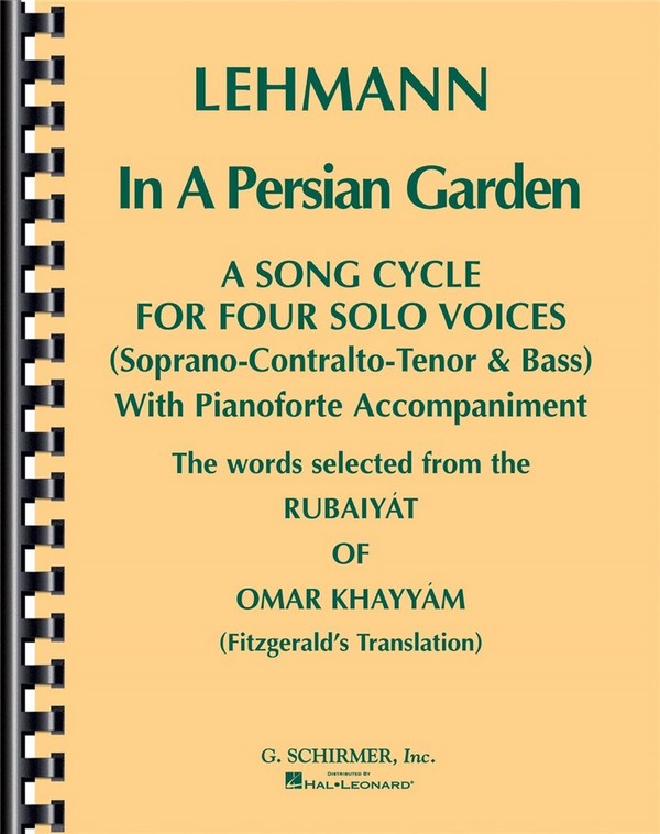 Liza Lehmann, In a Persian Garden