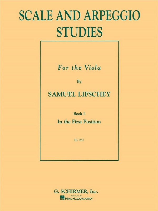 Scale and Arpeggio Studies vol.1