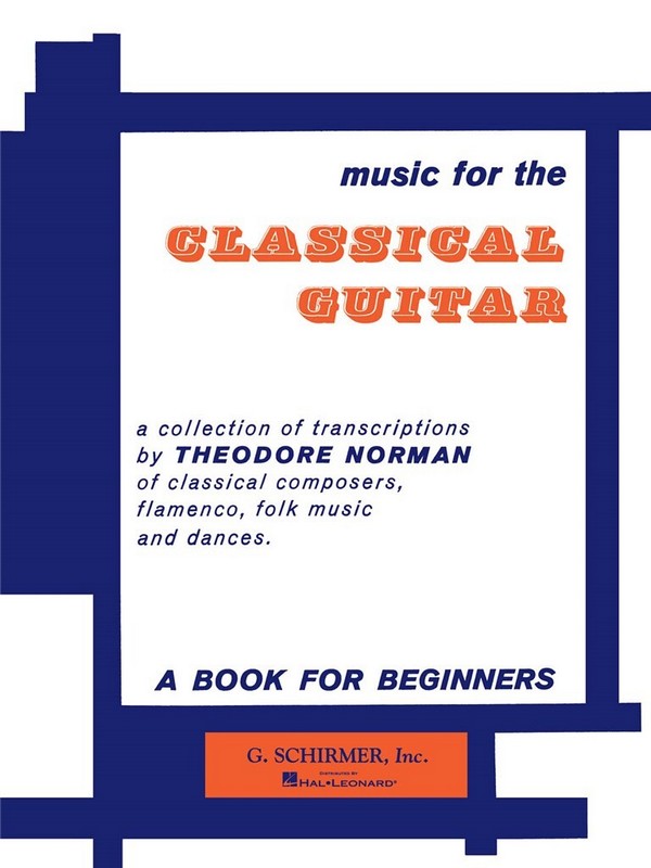 Music for the Classical Guitar - Book 1