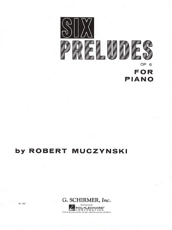 6 Preludes op. 6