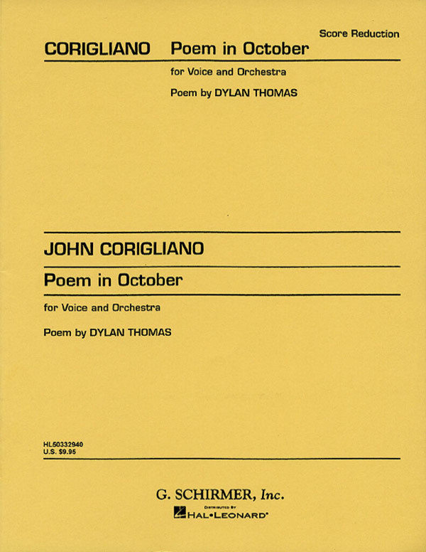 John Corigliano, Poem In October
