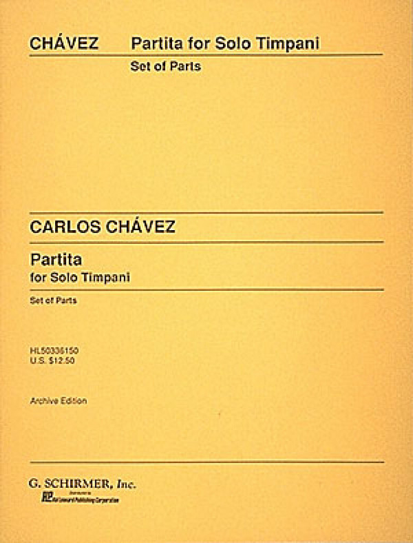 Carlos Chàvez, Partita for Solo Timpani