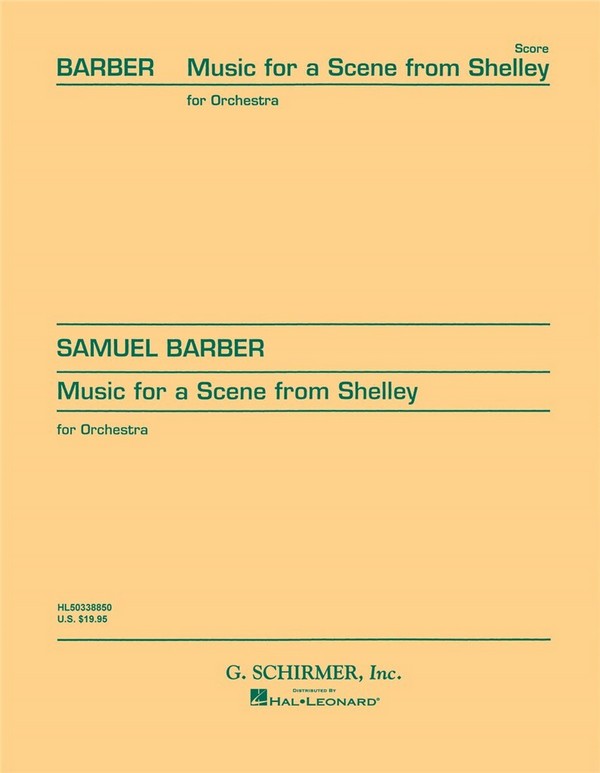 Samuel Barber, Music For A Scene From Shelley