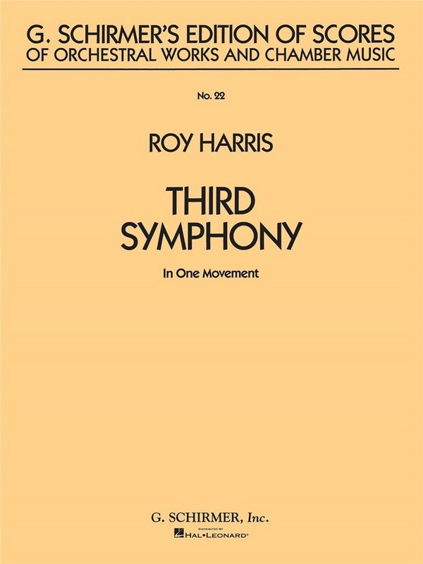 Roy Harris, Symphony No. 3 (in 1 movement)