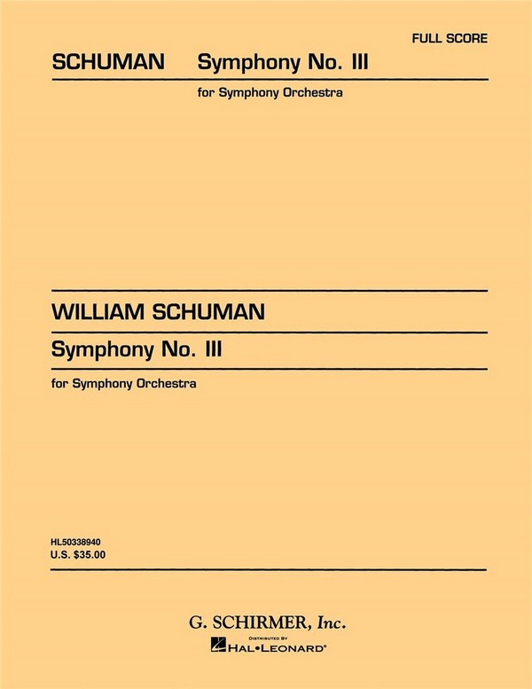 William Schuman, Symphony No.3