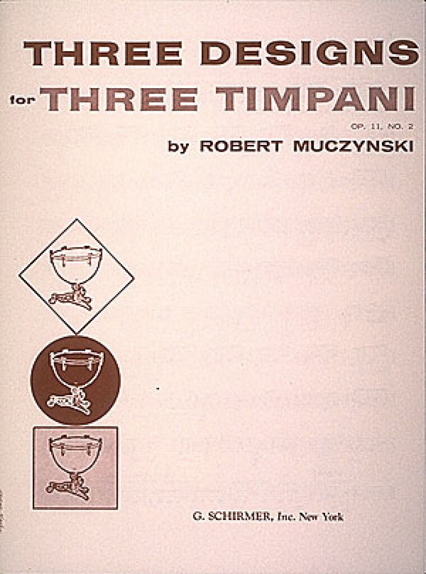 Robert Muczynski, Designs for 3 timpani, Op. 11, No. 2
