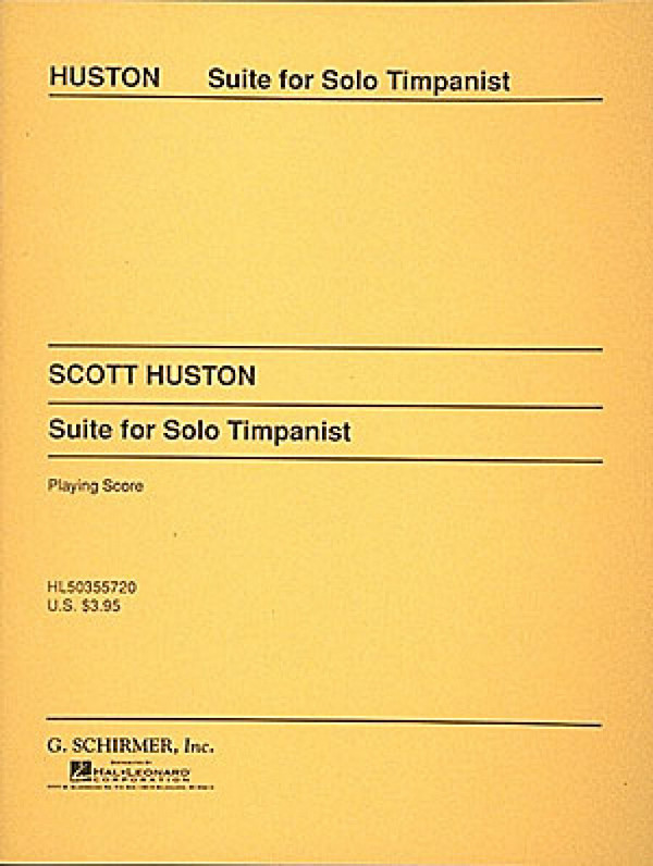 Scott Huston, Suite for Solo Timpani