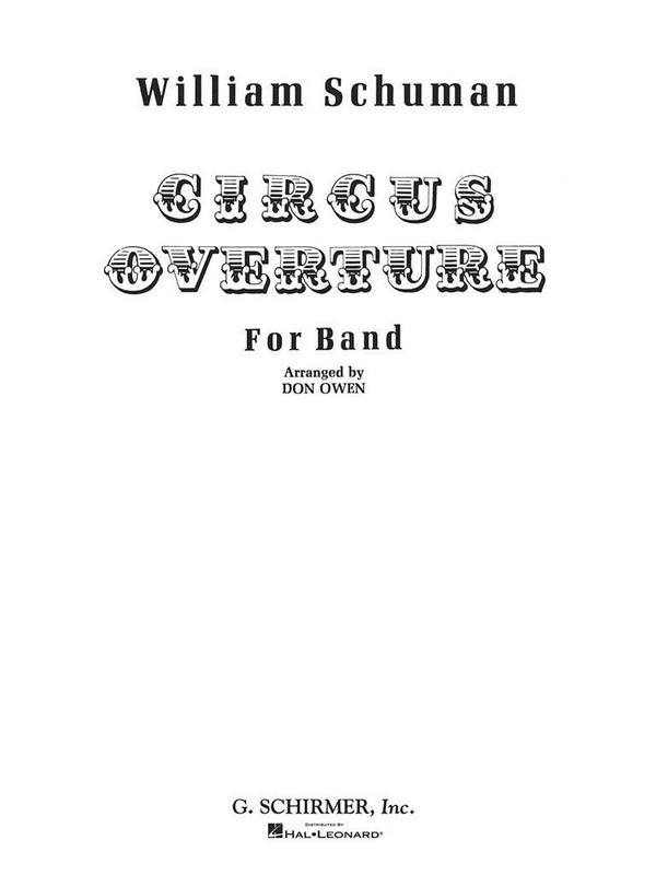 William Schuman, Circus Overture