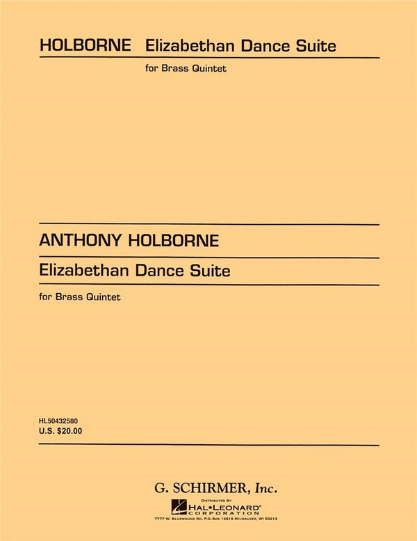 Anthony Holborne, Elizabethan Dance Suite