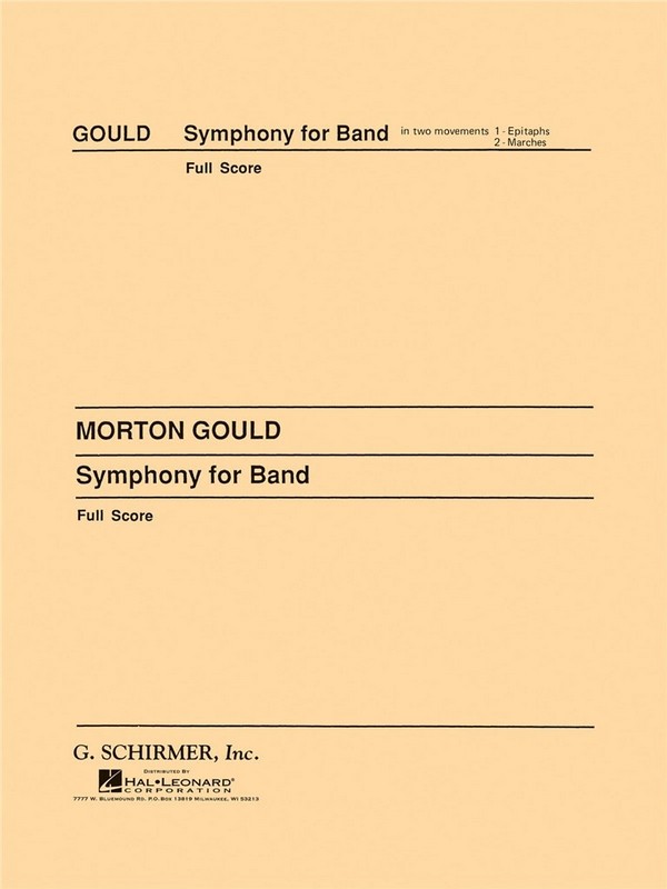 Morton Gould, Symphony No. 4 for Band (West Point Symphony)