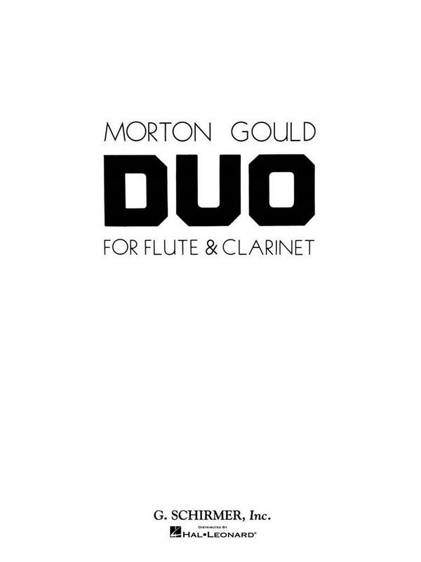 Morton Gould, Duo