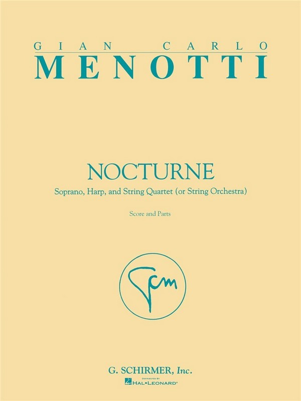 Gian Carlo Menotti, Nocturne Op. 54, No. 4