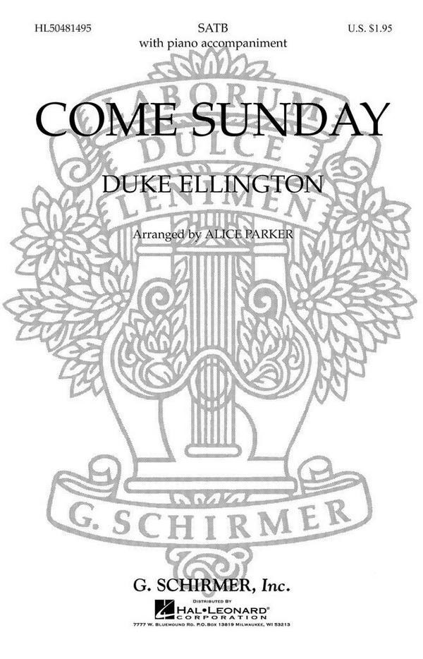 Duke Ellington, Come Sunday