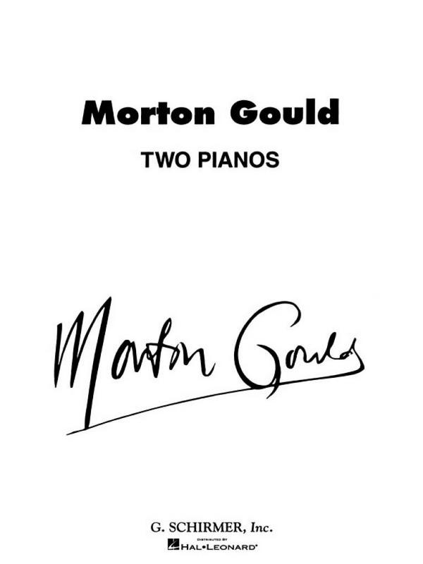 Morton Gould, Two Pianos
