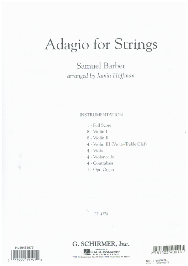 Adagio for Strings 