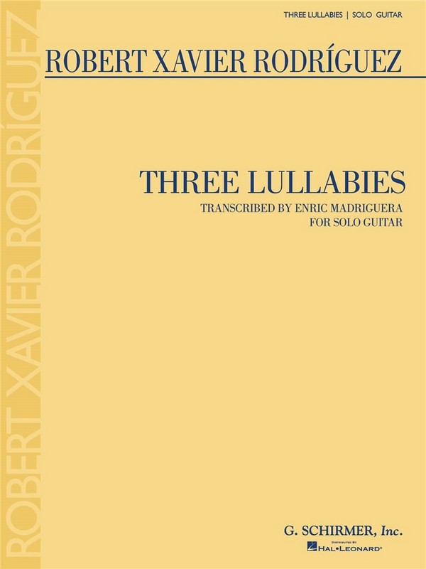 Robert Xavier Rodríguez, Three Lullabies