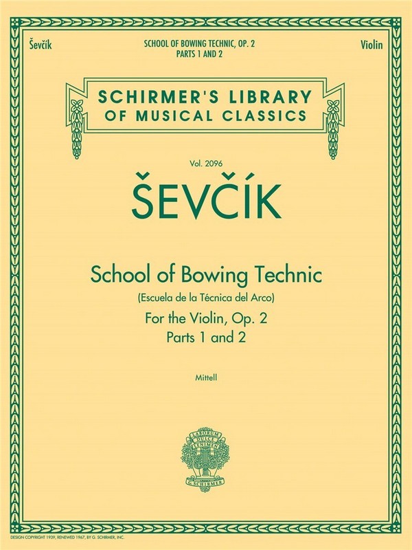 School Of Bowing Technic op.2 Part 1 and 2