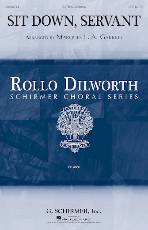 Marques L. A. Garrett, Sit Down, Servant