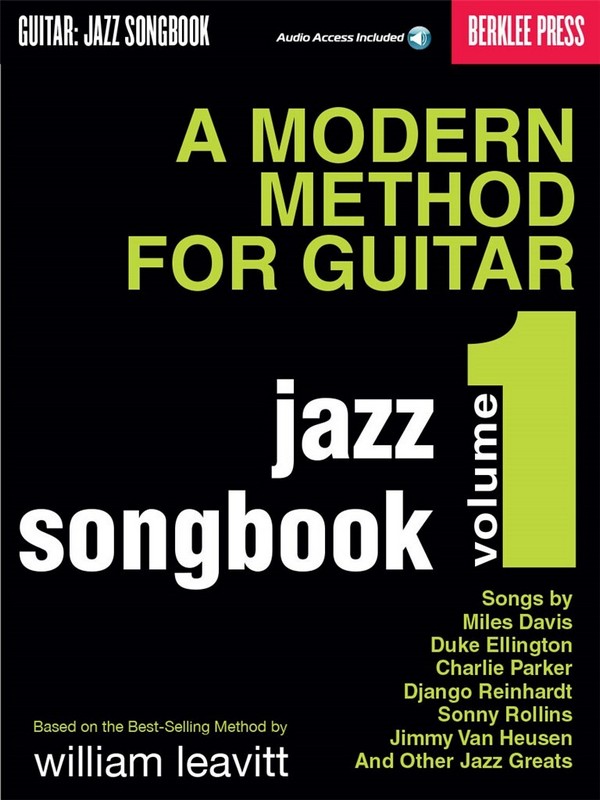 A Modern Method for Guitar Jazz Songbook Vol.1 (+Online-Audio)