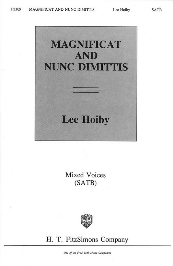 Lee Hoiby, Magnificat and Nunc Dimittis