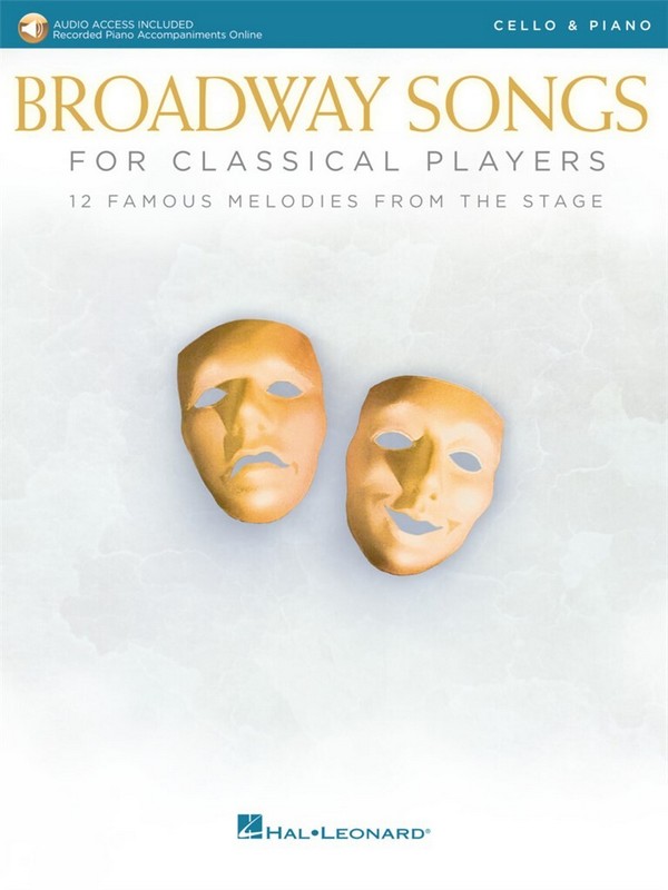 Broadway Songs for Classical Players-Cello/Piano