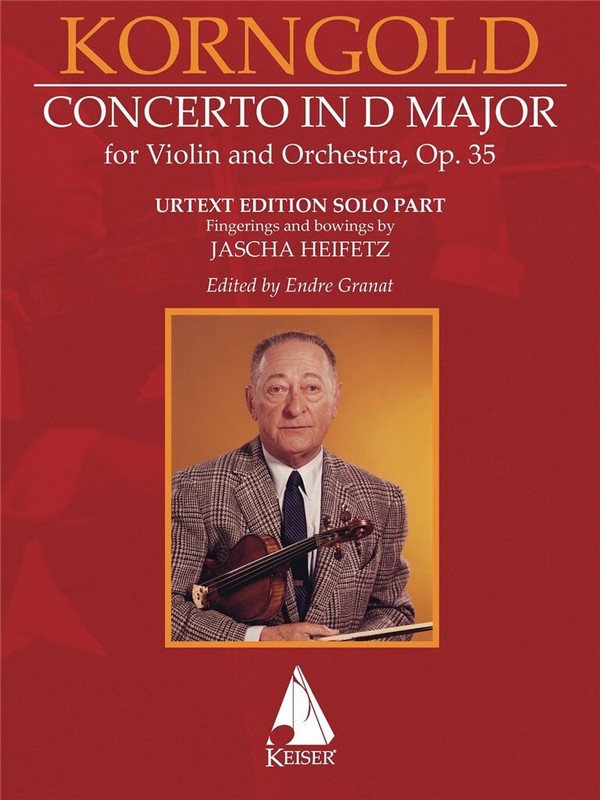 Violin Concerto in D Major op.35 for violin and orchestra