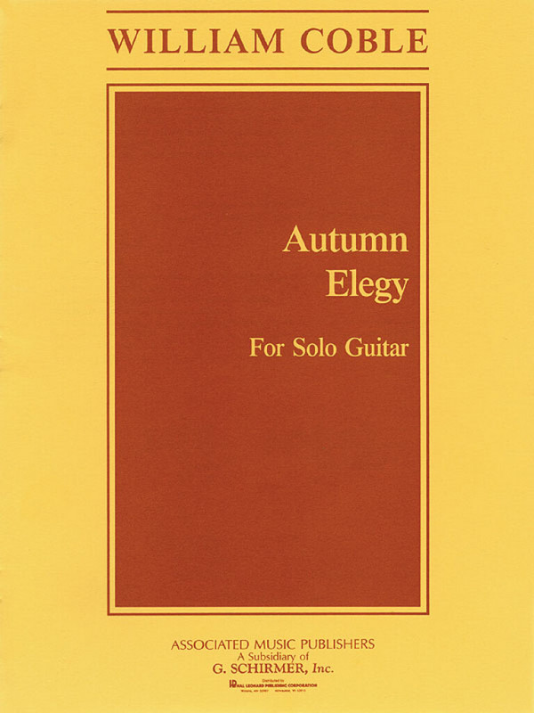 William Coble, Autumn Elegy