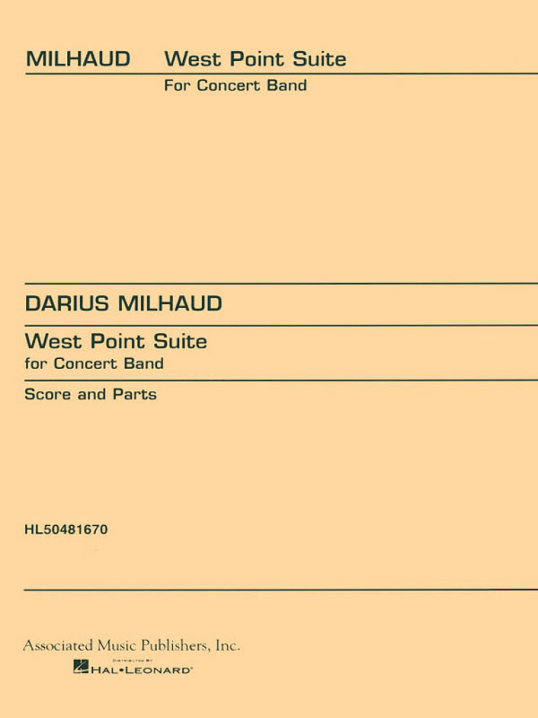 Darius Milhaud, West Point Suite
