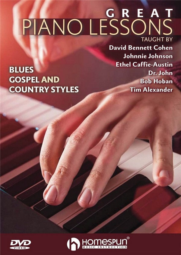 David Bennett Cohen_Johnnie Johnson_Ethel Caffie-Austin, Great Piano L