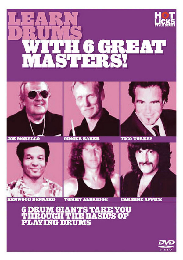 Learn Drums with 6 Great Masters!