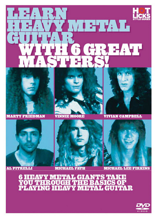 Learn Heavy Metal Guitar with 6 Great Masters!