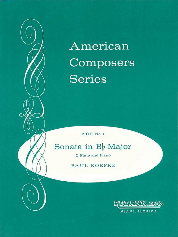 Paul Koepke, Sonata in B-flat Major